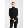 Damen-Trainingsjacke Horze Viveka perforiert - Schwarz