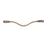 Stirnriemen Shine X-Line Waldhausen braun - Beige