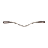 Stirnriemen Shine X-Line Waldhausen braun - Silber