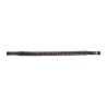 Stirnband Waldhausen X-Line Geflochten - Schwarz