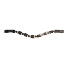 Stirnband Waldhausen X-Line Polo schwarz - Schwarz / Beige