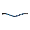Stirnband Waldhausen X-Line Polo schwarz - Blau / hellblau