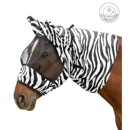 Zebra-Fliegenschutzmaske Waldhausen