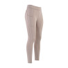 Damen-Reitleggings Imperial Riding Teddy FullGrip - Maulwurf