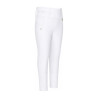 Reitleggings HV Polo Favourite FullGrip Kinder - Weiß