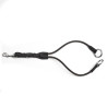 Shires Velociti Gara elastischer Ring-Martingal-Anschluss - Schwarz