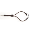 Shires Velociti Gara elastischer Ring-Martingal-Anschluss - Braun
