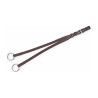 Shires Velociti Gara Martingalschlaufe mit Ringen - Braun