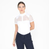 Turniershirt Optima Vx Shires Aubrion - Weiß