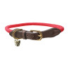 Feines Kordelhalsband Shires Digby & Fox - Rot