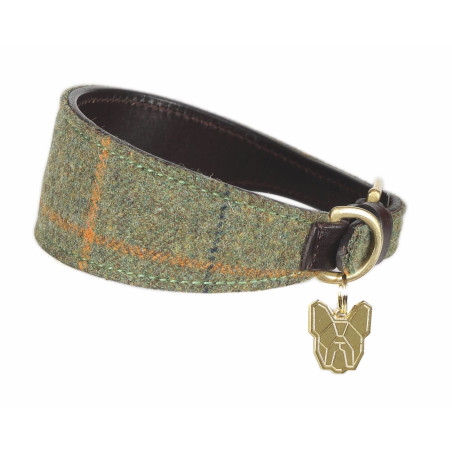 Tweed-Halsband für Windhunde Shires Digby & Fox