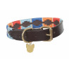 Hundehalsband Drover Polo Shires Digby & Fox - Türkis / Rot / Orange / Blau