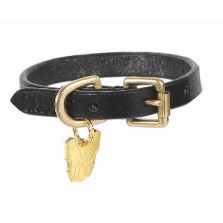 Flaches Lederhalsband für Hunde Shires Digby & Fox