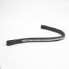 Stirnband mit Nieten Shires Velociti Rapida - Schwarz / Silber