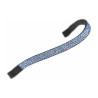 Breites Stirnband mit Strass Shires Velociti Gara - Blau / Schwarz