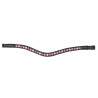 Shires Velociti Gara Stirnband in drei Farben - Schwarz / Rosa