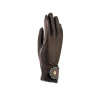 Kinder-Reithandschuhe Shires Aubrion Aero FlexFit - Braun