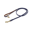 Gepolsterte Lederhundeleine Shires Digby & Fox - Marine