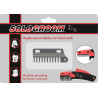 Shires Solocomb-Ersatzklingen - Silber