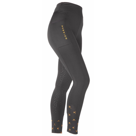 Winter-Reitleggings für Mädchen Shires Aubrion