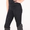 Reitleggings Optima Gx junger Reiter Shires Aubrion - Schwarz