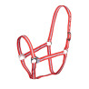 Shires Wessex Halfter - Rot / Silber