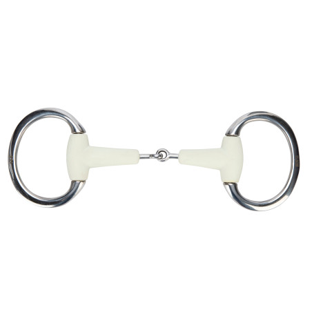 Olivenkopfgebiss, einfach gebrochen, EquiKind Softie von Shires