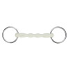 Shires EquiKind Softie gebogenes Ringgebiss - Stahl