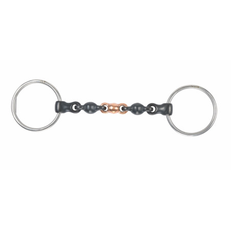 Shires Waterford-Gebiss mit losen Ringen aus Sweet Iron