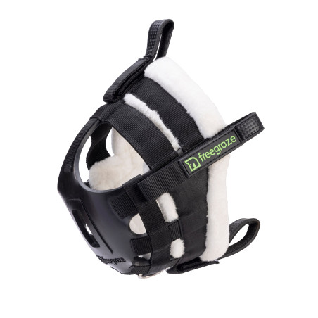 Abnehmbarer Weidekorb AirFlow Deluxe schwarz Shires FreeGraze