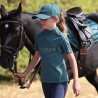 Kurzarm-Unterziehshirt Equestrian junger Reiter Shires Aubrion - Thymian