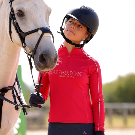 Langarm-Unterziehshirt Equestrian junger Reiter Shires Aubrion