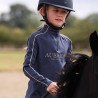 Langarm-Unterziehshirt Equestrian junger Reiter Shires Aubrion - Mitternacht