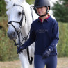 Knopf-Sweatshirt Equestrian junger Reiter Shires Aubrion - Mitternacht