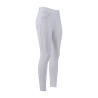 Damen-Reitleggings Euro-Star Maxi FullGrip - Weiß