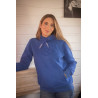 Sweatshirt Pénélope Louison Damen - Blau