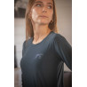 T-Shirt Pénélope Techty Cha Damen - Marine