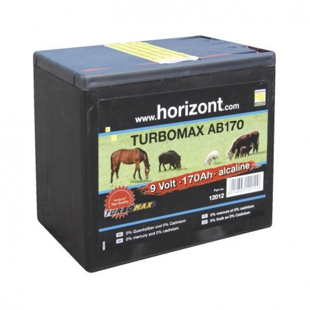 Batterie Horizont Turbomax AB170 9 V - 170 AH