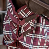Allwetter-Halsschutz wasserdicht Kentucky Comfort - Kariertes Bordeaux