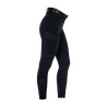 Damenhose Slim Fit mit hohem Bund Equestro Ridertechnology mit verschweißten Nähten - Schwarz
