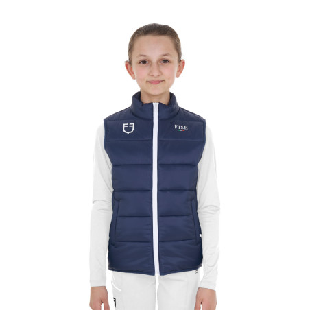 Unisex-Kinderweste Slim Fit Equestro x Fise