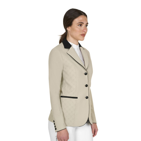 Damen-Turnierjacke Monogram drei Knöpfe