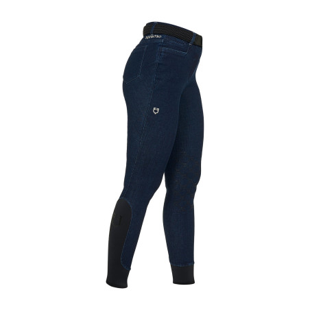 Damenreithose aus Denimstoff