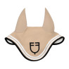 Fliegenhaube Double Stripes aus Funktionsstoff - Oxford hellbraun / schwarz