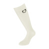 Unisex-Techniksocke Basic Light - Antikweiß / Schwarz