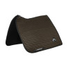 Dressur-Schabracke Sublime aus gestreiftem Wildleder - Braun