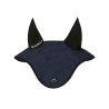 Sublime Fliegenohren aus Wildleder mit silikonbedrucktem Logopatch - Marine