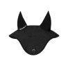 Sublime Fliegenohren aus Wildleder mit silikonbedrucktem Logopatch - Schwarz