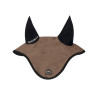 Sublime Fliegenohren aus Wildleder mit silikonbedrucktem Logopatch - Erde