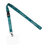 Ausweishalter mit Lanyard Acavallo Logo - Grün